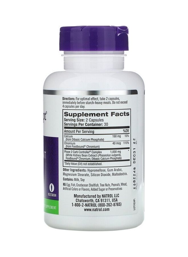 Natrol 60-Piece Carb Intercept with Phase 2 Carb Controller - Image 2
